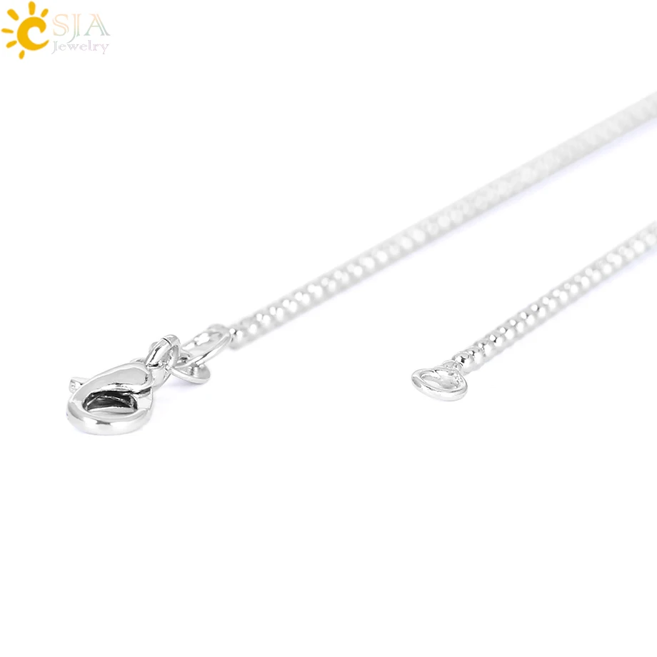 CSJA Green Fluorite Jewelry Natural Crystal Stone Carved Angel Wing Pendant Necklaces for Men Women Fashion Jewellery Lover F295