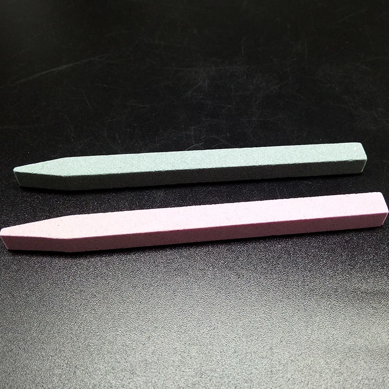 2pcs/lot Practical Stone Ceramic Nail Files Pumice Cuticle Remover Trimmer Nail Buffer Saws Art Manicure Tools