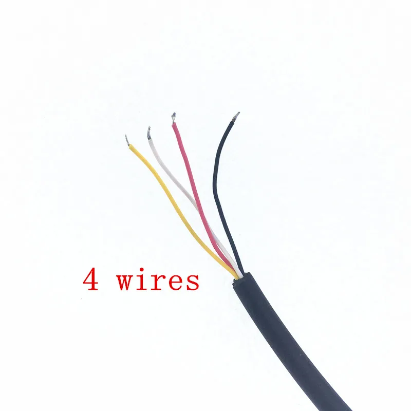 DIY 4 cables 2,5/3,5mm M enchufe 2 pines MIC Cable para Motorola Cp040 Cp140 Ep450 Cp150 Gp3188 Ggp88s Gp300 Etc Walkie Talkie