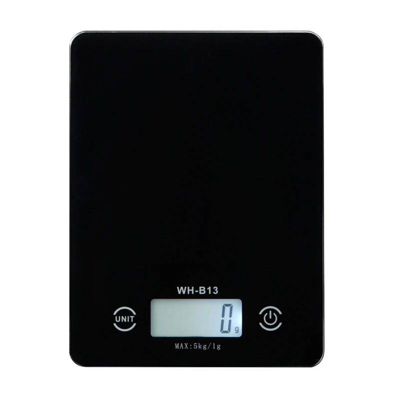 5KG 1g Touch Key Electronic Kitchen Scale Durable LCD Digital Diet Food Baking Cooking Weighing Scales G/LB/OZ Tare Function