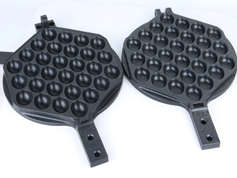 directly factory price egg waffle machine mould bubble waffle baking pan iron Eggettes mold Non-stick Plate