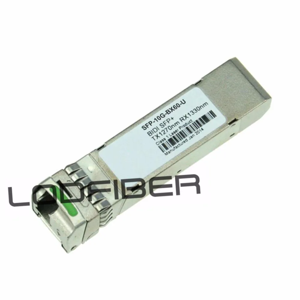 

Cisco SFP-10G-BX80U-I Compatible 10GBASE-BX80-U SFP+ 1270nm-TX/1330nm-RX 80km DOM Transceiver