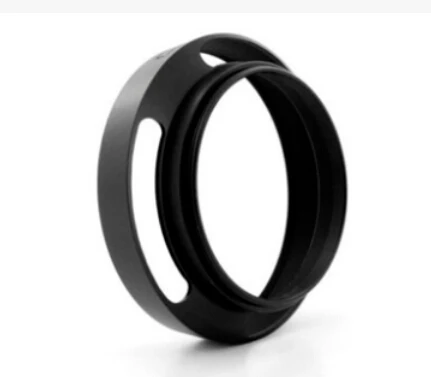 Capot ventilé en métal 43mm Filetage de filtre pour Leica Samsung Panasonic MH-43 noir Promotion