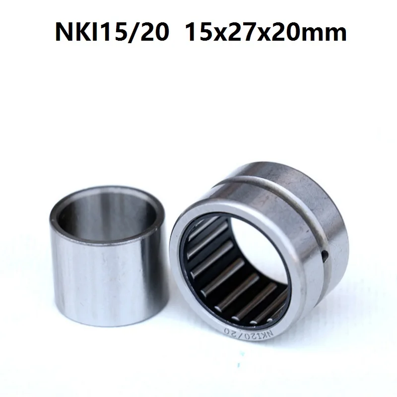 

50pcs NKI15/20 Needle roller Bearing 15*27*20 mm with inner ring 15x27x20