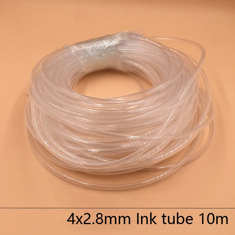 

10 meters eco solvent ink Tubing for Bulk ink System 4x2.8mm Roland, Mutoh, Mimaki Printers ink line tube ink supply tube