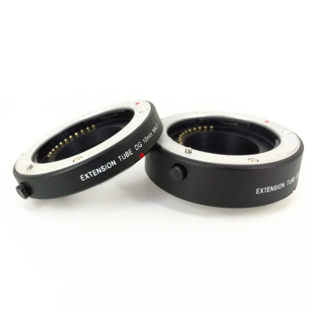 الإلكترونية AF السيارات التركيز ماكرو تمديد حلقة أنبوب مجموعة ل M43 MFT أوليمبوس EP5 EM5 EM1 EM10 مارك II III باناسونيك G6 G5 GX7 GX8