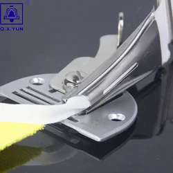 Q.X.YUN overlock folder TAPE SIZE 30mm A10 hemmer Right Angle Bias Binder for lockstitch machine Binding of curve edge