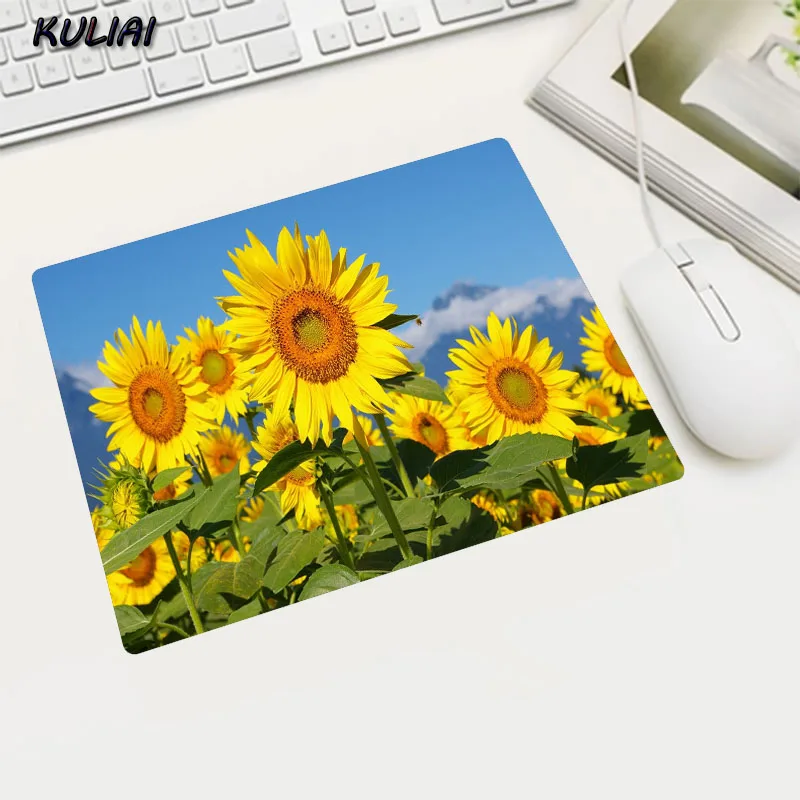 XGZ2018 New Gold Sunflower Mature Persimmon Office Mouse Gaming Mouse Soft Mouse Pad Size 180x220x2mm250x200x2mm250x290x2mm