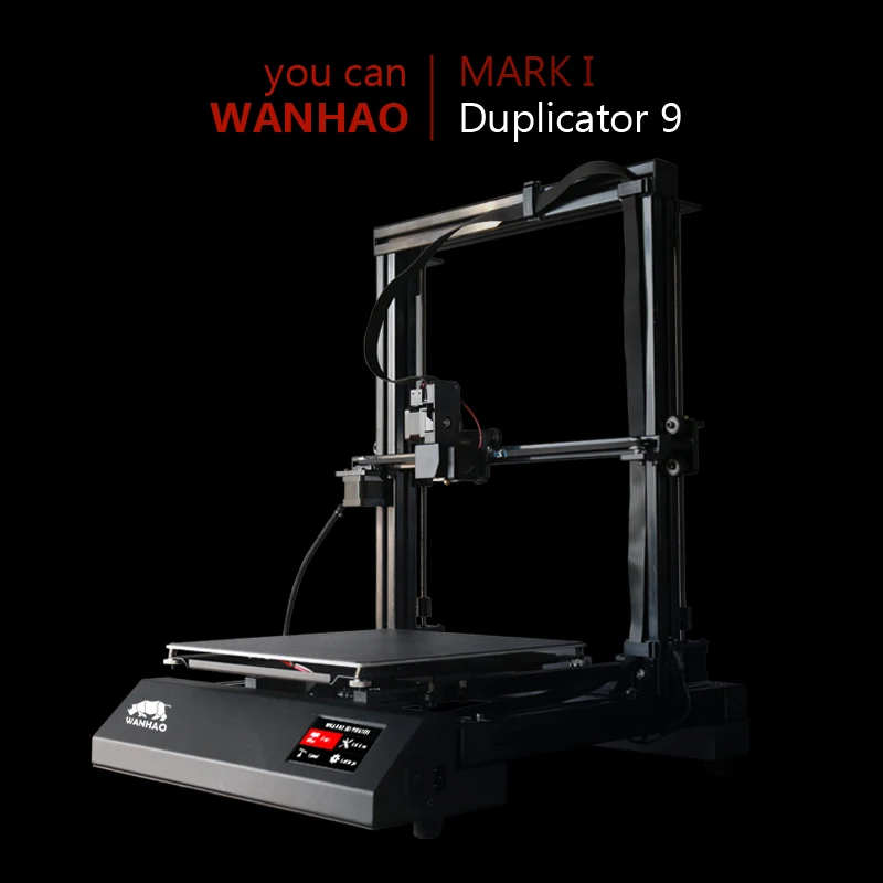 2018 Wanhao NEW FDM 3D Printer, Duplicator D9*500,PLA, PVA, PEVA, ABS, Desktop 3D Printer.High quality with low price