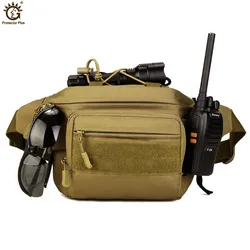 Tactical Molle Bag Waterproof Waist Pack Fanny Pack Hiking Fishing Sports Hunting Waist Bags Tactical Sports Bag Belt