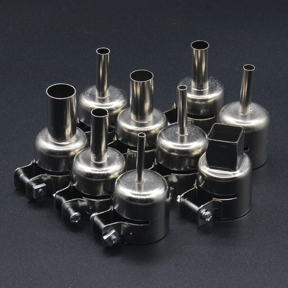 Hot air rework station 850 hot air gun/ handle Heating element Heat Nozzle Tool Kits For saike yihua Soldering Stations