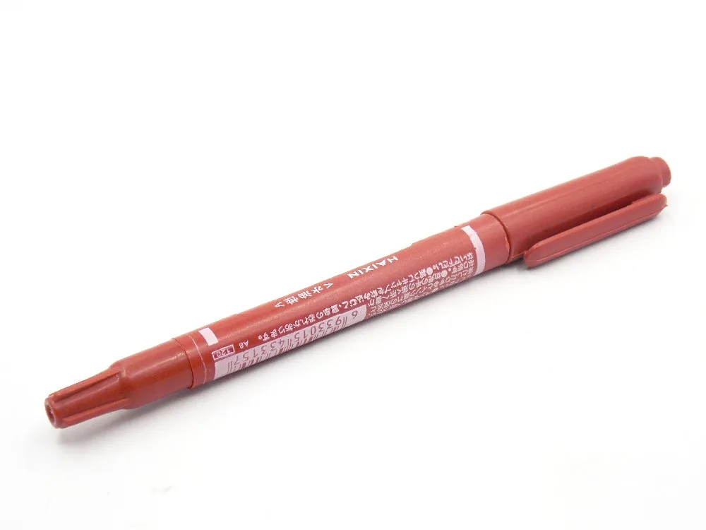 CCL Anti-etching PCB circuit board Ink Marker Double Pen For DIY PCB red color