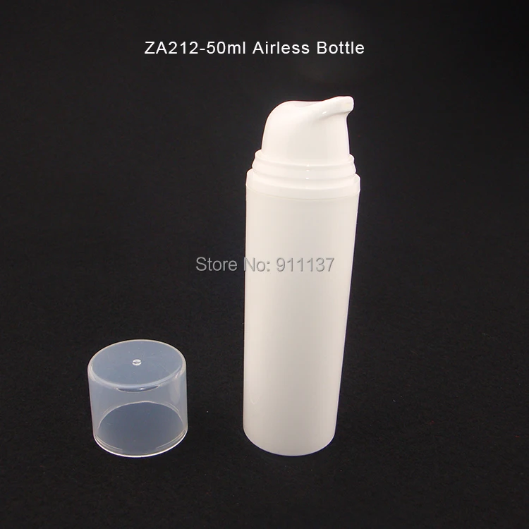 펌프, PP 50ml airless 병 50PCS 50ML 화장품 airless 병 도매, 액체에 대 한 빈 플라스틱 50ml airless 병