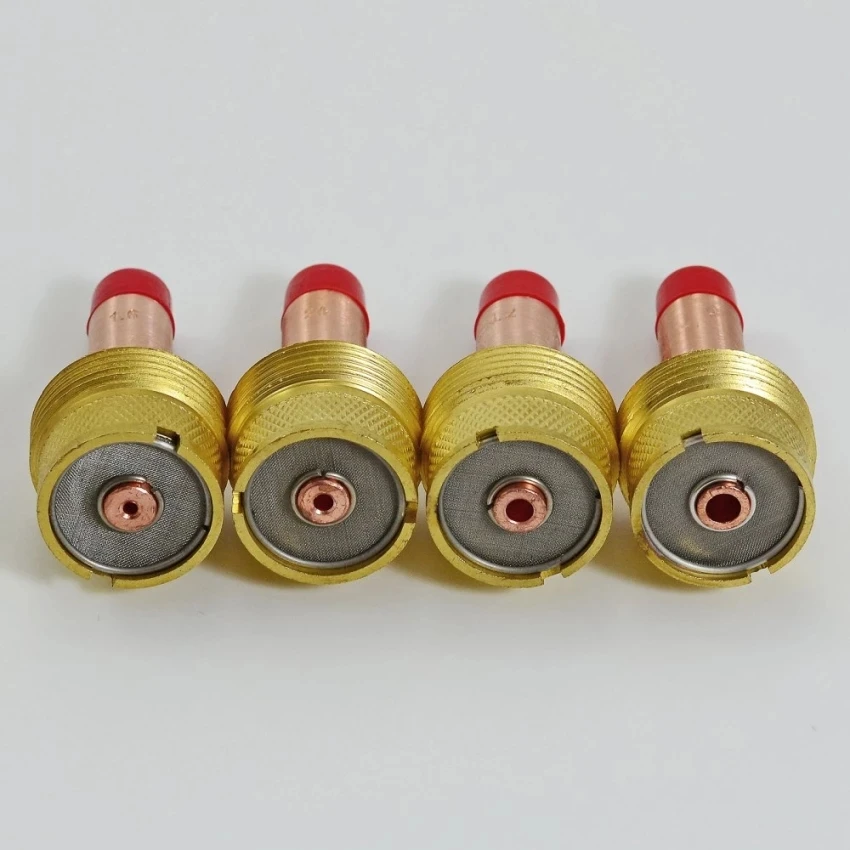 Tig Bị Tiêu Thụ Bộ Đường Kính Lớn Khí Ống Kính Collet Thi Thể 45V64 Phù Hợp Với Hàn Tig Đèn Pin DB Pta SR WP 17 18 bộ Tuýp 26 4PK