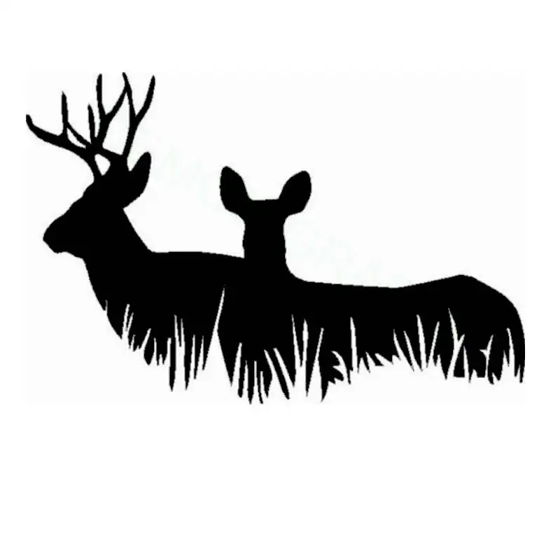 Hunt Sticker Car Hunting Shoot Buck Hind Hunter Shop Posters Vinyl Wall Decals Decor Chase Mural Sticker