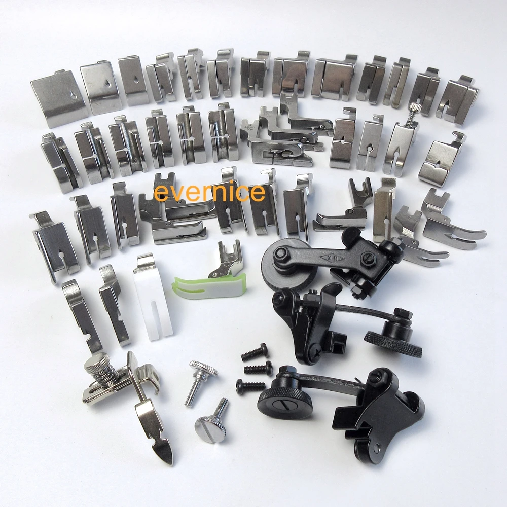 46 Presser Foot Set For Juki Ddl-5550 8500 8700 9000 Industrial Sewing Machine