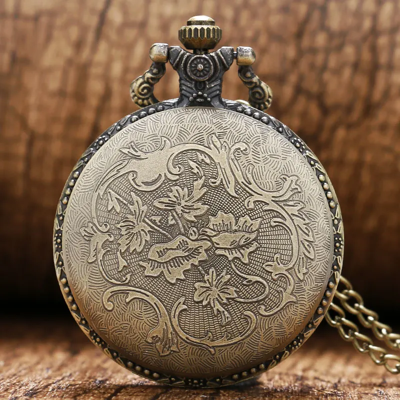 Montre de Poche à Quartz Style Marteau Soviétique URSS Vintage, Collier Pendentif en Bronze, Horloge CCCP, Emblème de Russie, Communisme, Cadeaux, Top