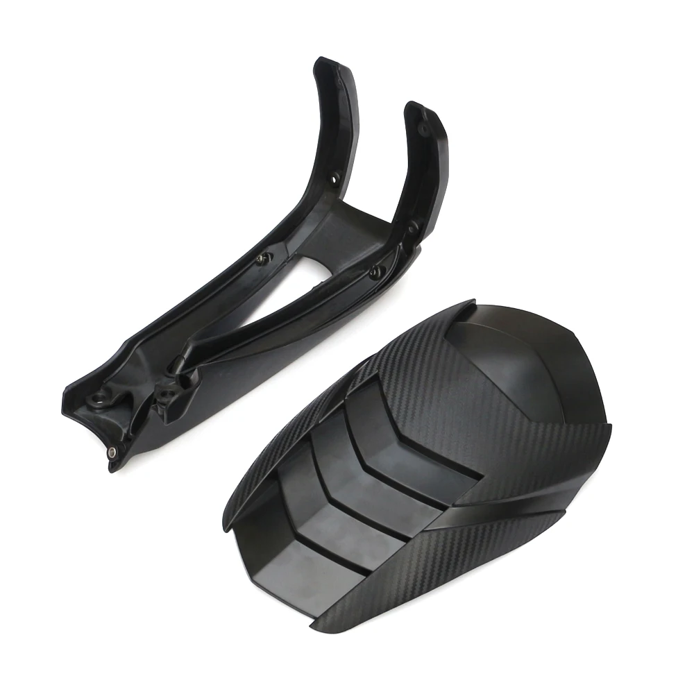 Guarda-lamas da roda traseira hugger para bmw r1200gs 2004-2012 2005 2006 2007 2008 2009 2010 2011 preto