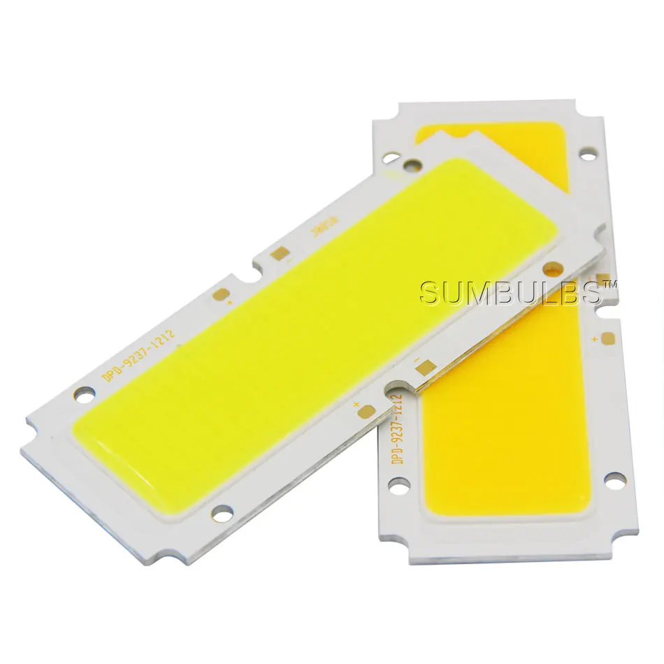 92x42MM 30W COB LED lampadina sorgente luminosa per proiettori fai da te Downlights DC 18V Ultra LED Chip luminoso a bordo lampada illuminazione 92MM