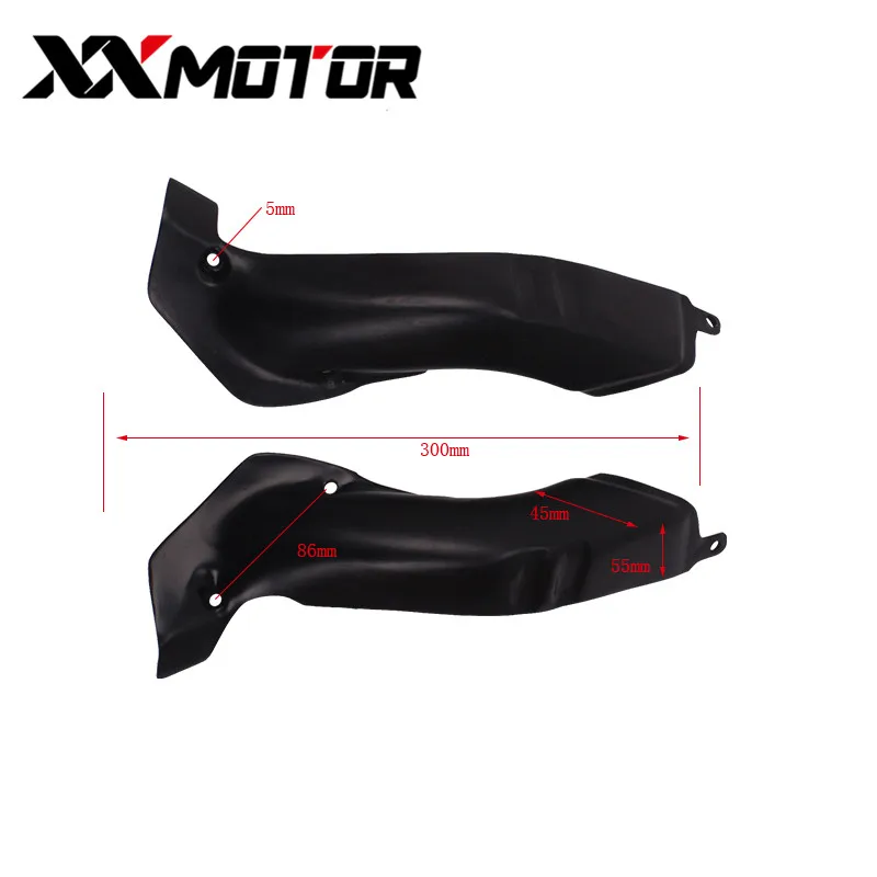 1 Pair Motorcycle Ram Air Intake Tube Duct Pipe Set Fits Gas Turbine For Honda CBR400 NC29 CBR400RR CBR 400 RR MC29 Accessories