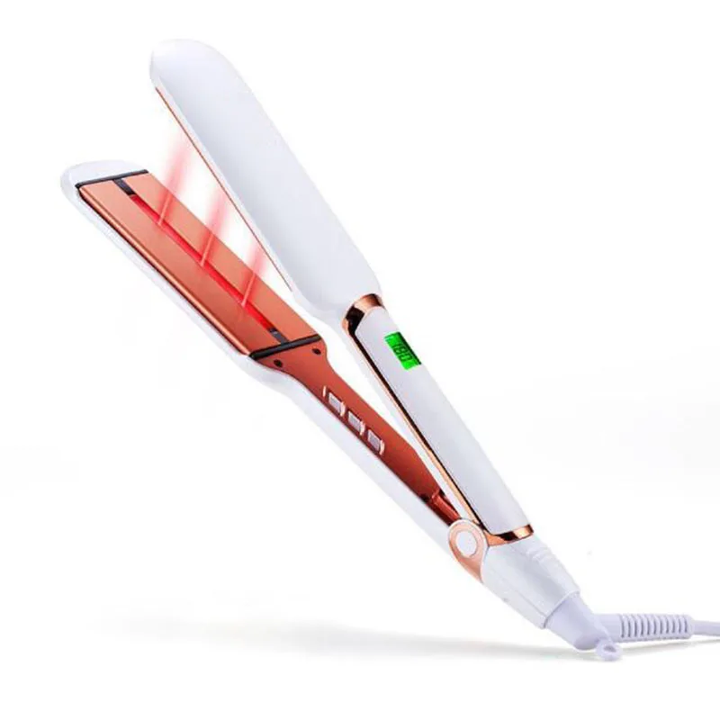 new straight hair comb Infrared hair straightener Straight-rolled dual-use curly artifacts straight-mounted electric hair s