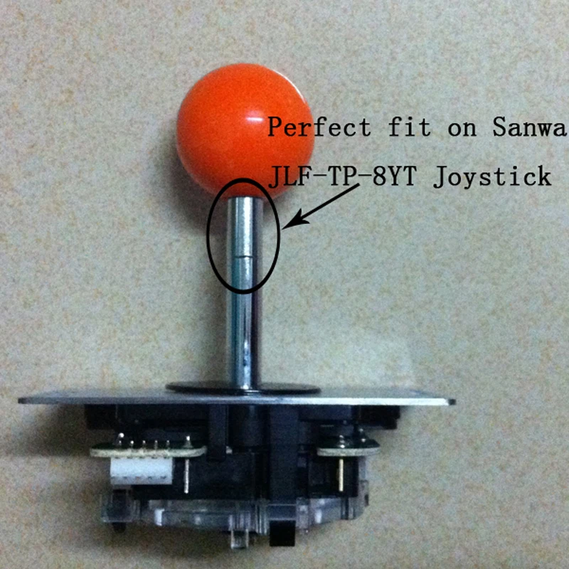 3 stücke klassischer Arcade-Spiel-Joystick-Verlängerungsstangen-Wellen ver längerer für Sanwa-Joysticks verlängern die Höhe des Joysticks um 1,5 cm