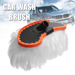 Cleaning Car Wash Brush Soft the head of Wiping Mop Replace Vehicle Telescoping Handle Cleaning Tool