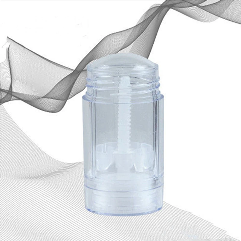 Free shipping 200pcs/lot 30ml 1oz Empty plastic AS round shape deodorant sticks container bottle Twist Up empty bottle