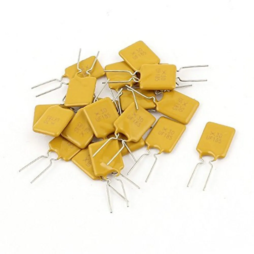 PolySwitch Selbstrückstellbare Sicherung PPTC RUEF 30V 0,9A 1,1A 1,35A 1,6A 1,85A 2A 2,5A 3A 4A 5A 6A 7A 8A 9A 100 Stück – Detail 4