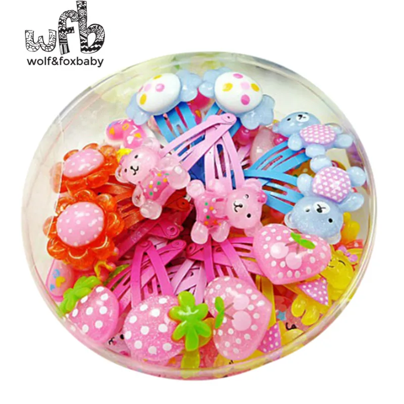 Wholesales 50pcs/lot Kids children cute colored hairband HairClip Multi-Style Hair Accessaries hairgrips candy