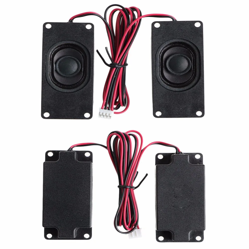 2Pcs Column Speakers 3W 4 Ohm 3070 Advertising LCD TV Speakers Loudspeaker Rectangle Speaker New hot