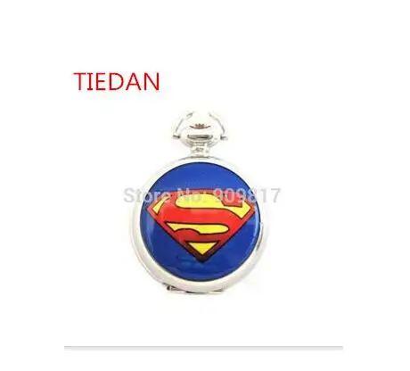 Fashion Silver enamel Pocket Watch Men Boy Watches Gift High Quality POL853