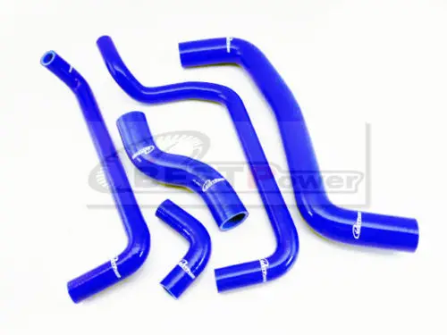 Silicone Radiator Hose Kit for 95-00 TOYOTA COROLLA LEVIN AE111/AE101G 4A-GE Blue/Red/Black