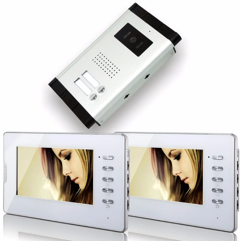 7 Inch 1V2 TFT Monitor For Wired Intercom  Video Door Phone