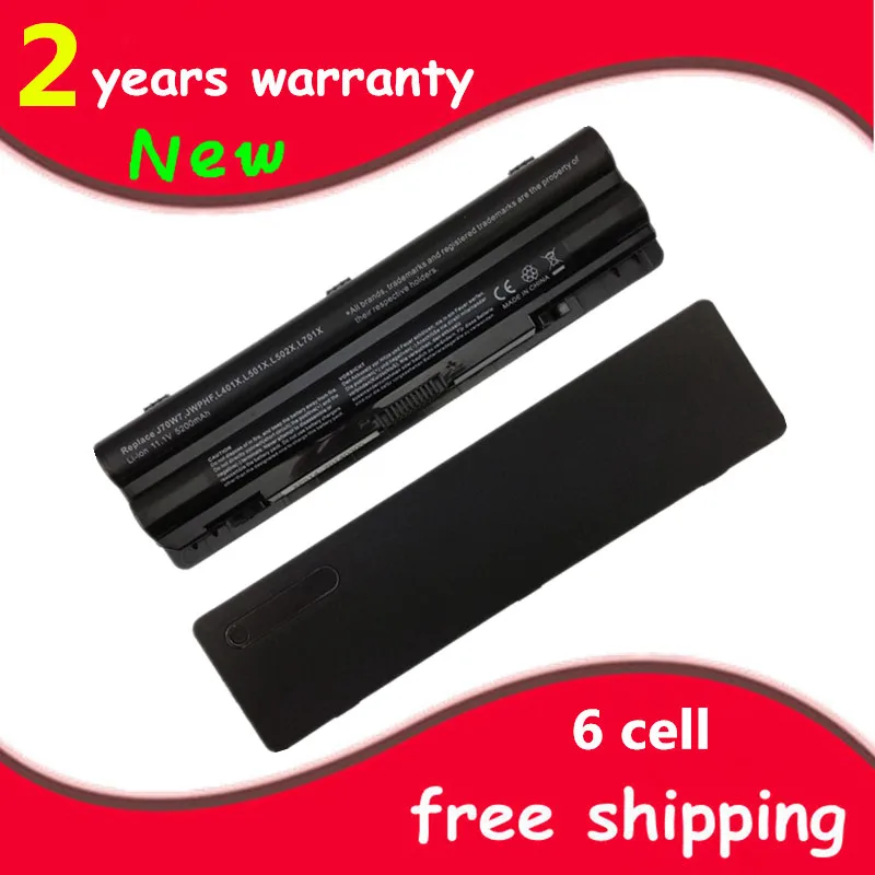 Laptop battery for Dell XPS 14 15 17 L401x L501x L502x L701x L702x 312-1123 312-1127 J70W7 JWPHF R795X WHXY3