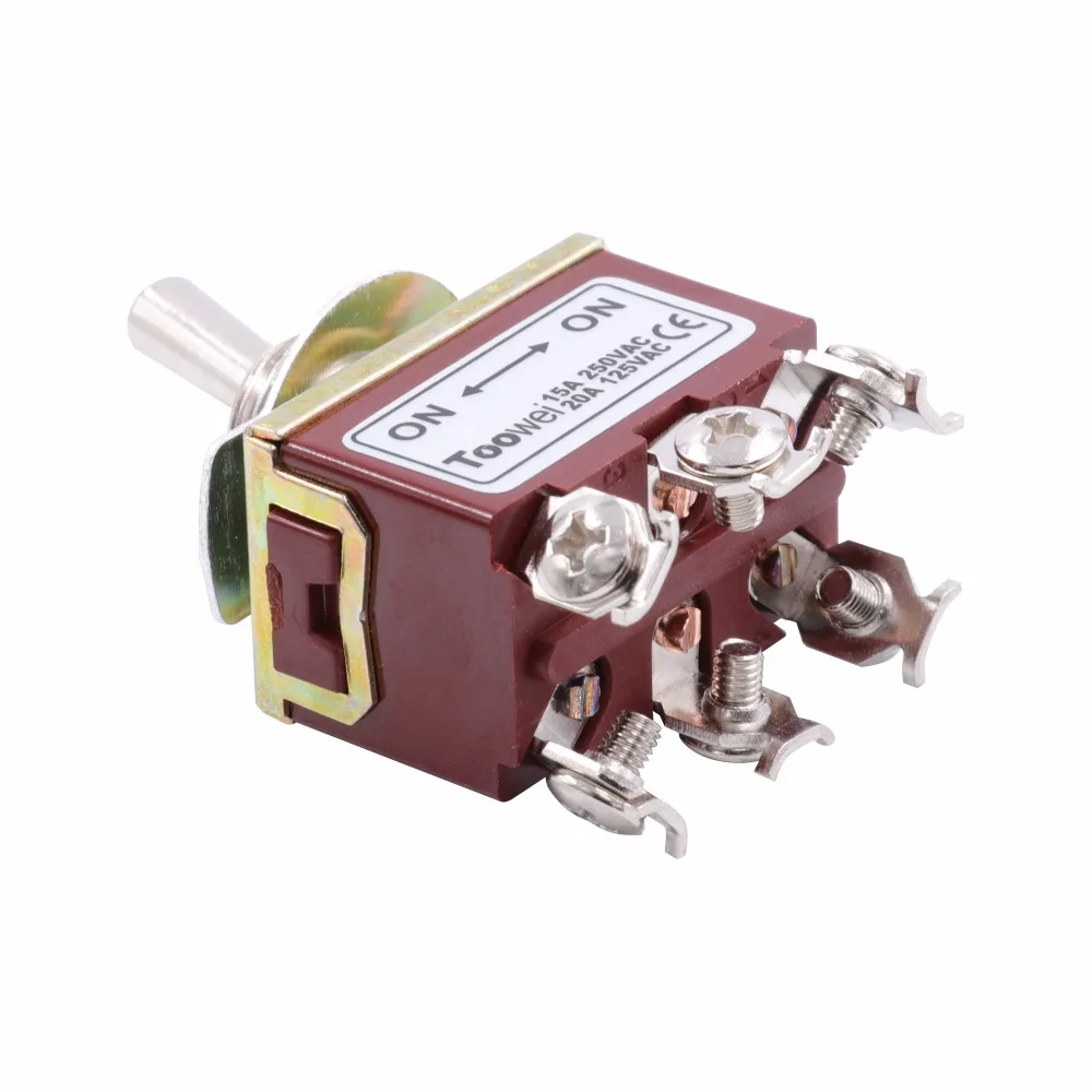Kippschalter SPST DPDT DPST SPDT AUF-AUF AUF-WEG-AUF AUF-OFF AC Power Rocker schalter AC 250V 15A 125V 20A – Detail 22