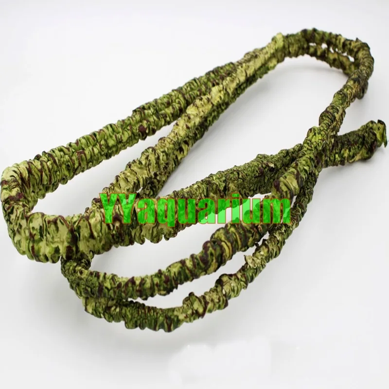 Animal Flexible Bend Branch Artificial Jungle Vines Pet Habitat Decoration for Chameleon,Lizard, Frogs, Snakes and more Reptiles