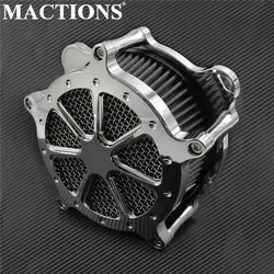 Motorcycle All Chrome Air Cleaner Air Filter System For Harley XL Sportster 04-19 Touring Road Glide 08-16 Dyna Softail Fat Boy