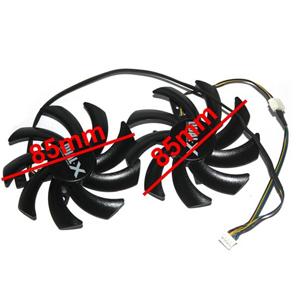 

2Pcs/Set,85mm,FD7010H12S,Graphics Card Fan,For Sapphire R9 280 290 270X HD 7790 7850 7870 7950,ZOTAC GTX770,Video VGA Cooling