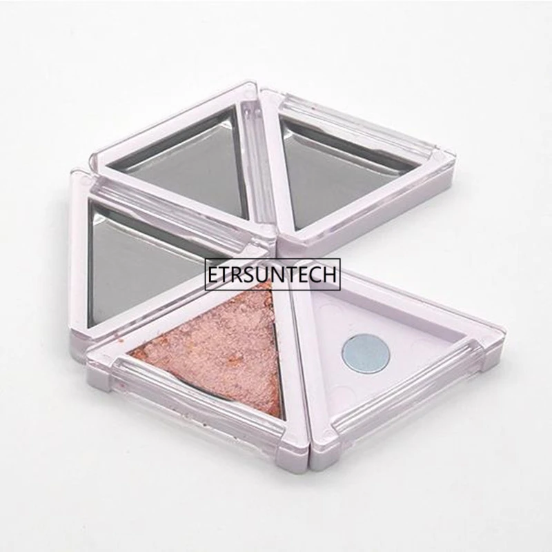 

100pcs Empty Eye Shadow Jar with Aluminum Pan, Cream Jar Powder Tins, Round Brush/Lip Gloss Container F2899