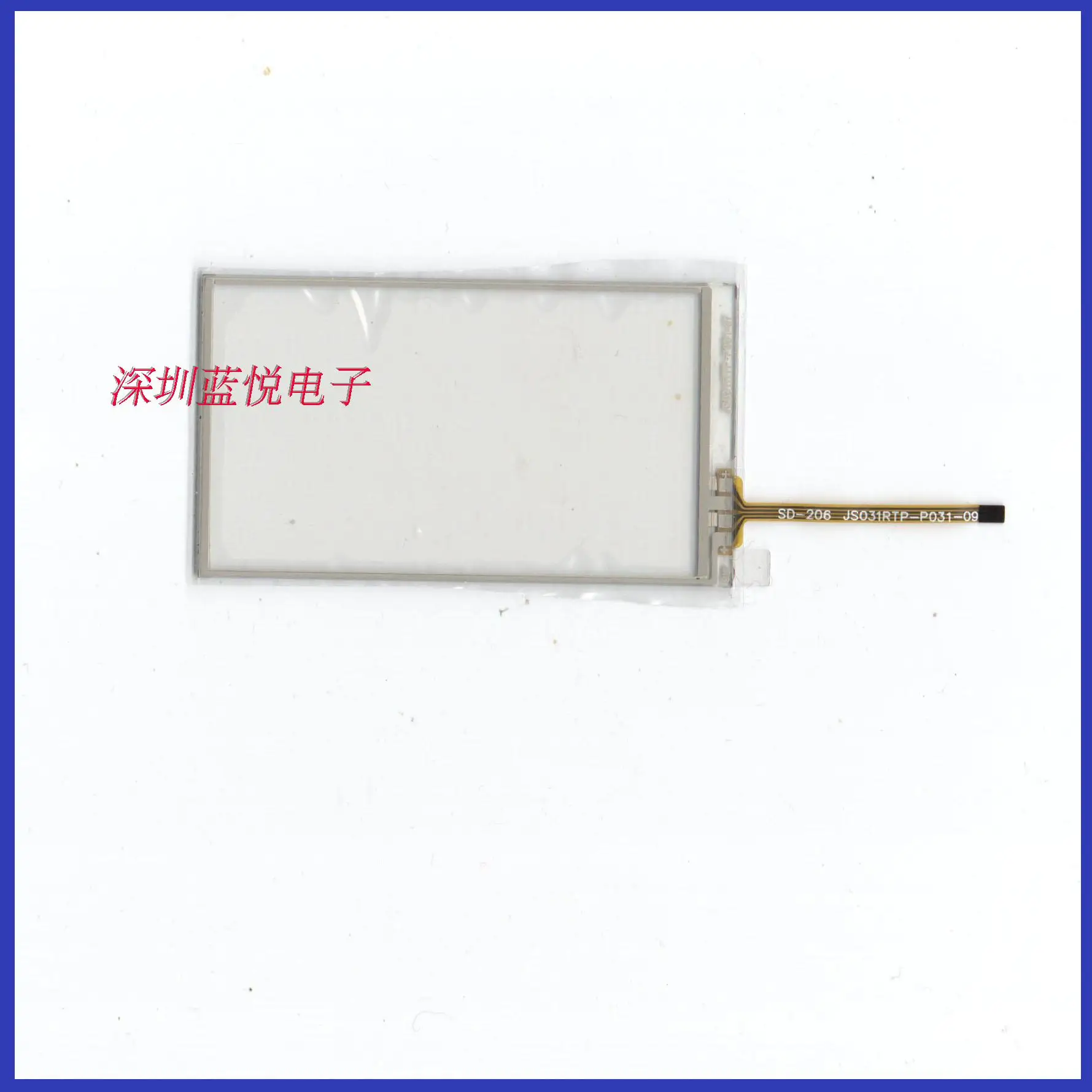 ZhiYuSun 3 line resistor touch screen handwritten 74mm*42mm camera pda  JS031RTP-P031