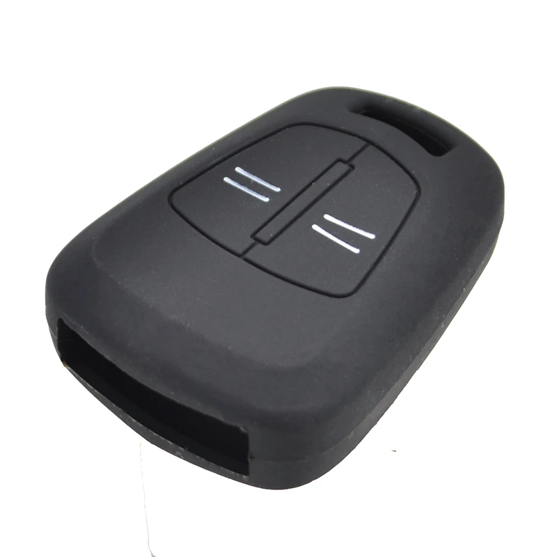 AX Silicone Remote Key Case Fob Shell Cover Holder 2 Button For Vauxhall /Opel Corsa D ASTRA H Meriva Vectra Zafira Signum Agila