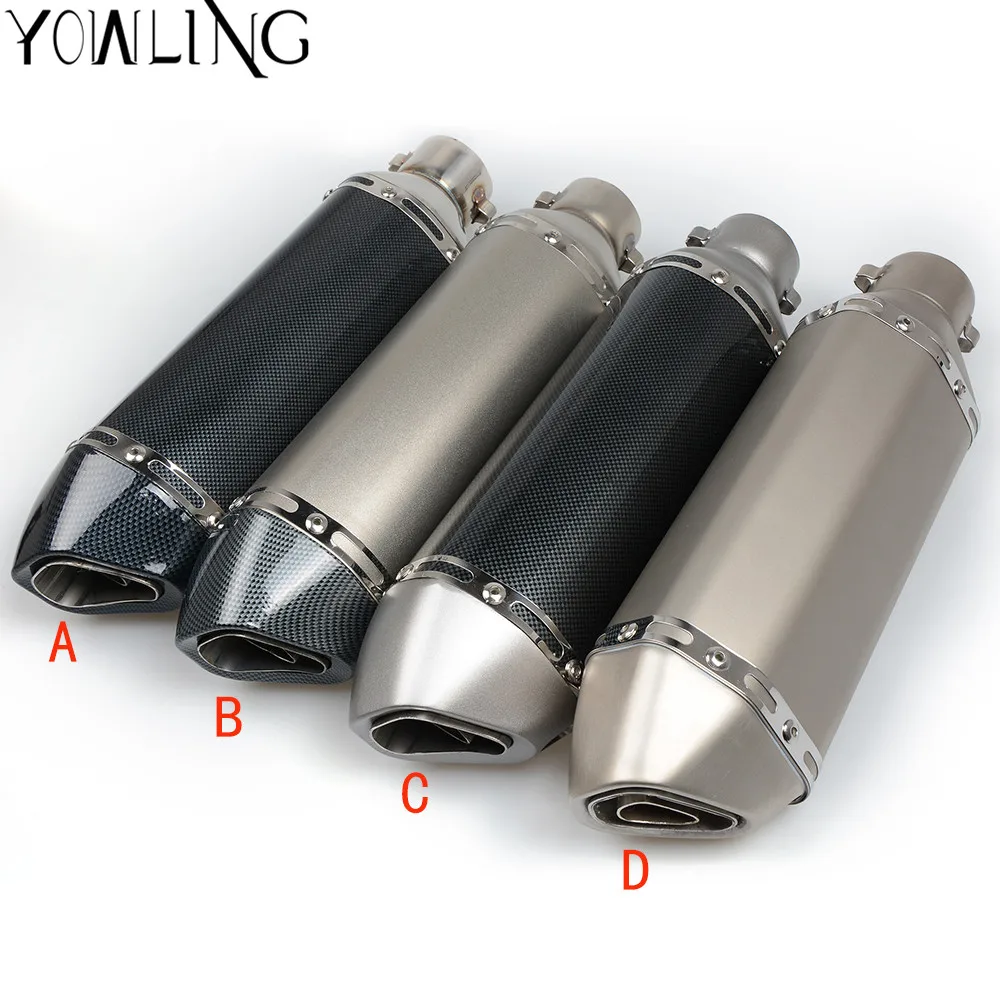 

Universal 36-51mm MOTORCYCLE EXHAUST MUFFLER SCOOTER PIPE DIRT BIKE for HONDA CR80R CR85R CRF150R CR125R CR250R CRF450R CRF250R