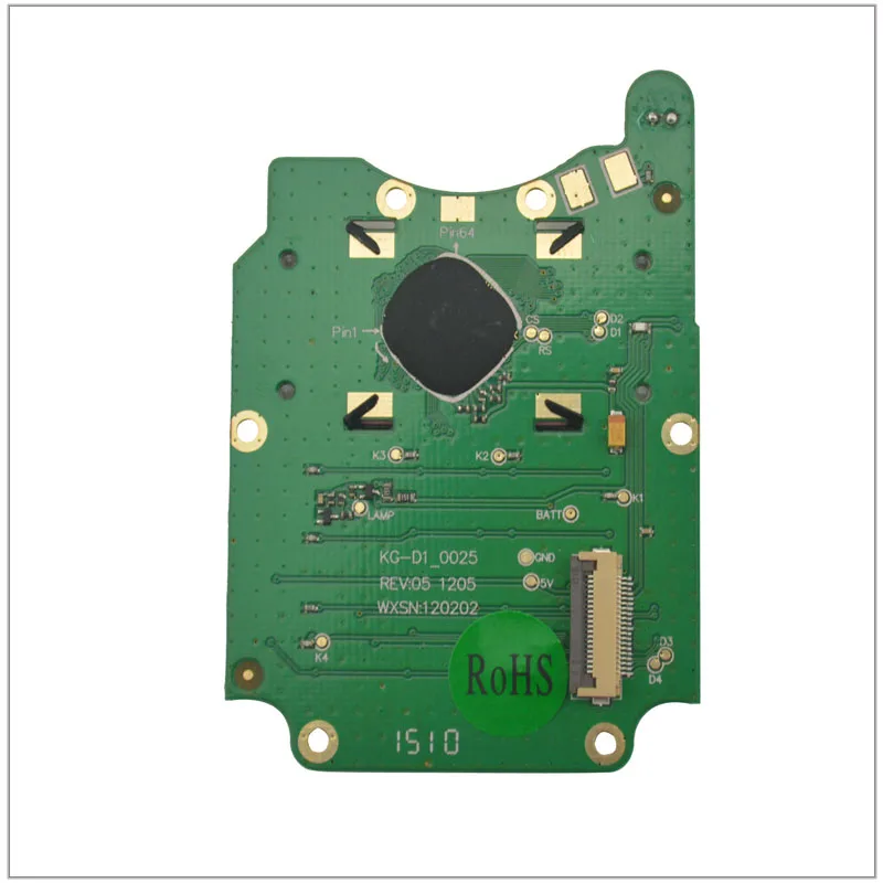 لوحة المفاتيح PCB مجلس مع LCD عرض و Mic ل Wouxun KG-UVD1P المحمولة اتجاهين الاذاعة