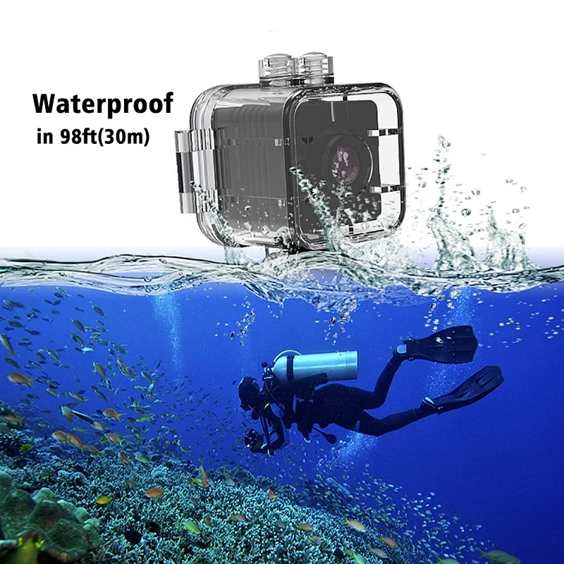 SQ12 Waterdichte HD 1080 P Mini Camera Micro Cam Sport Action Secret Bewegingssensor Nachtzicht Camcorder Video Voice Recorder