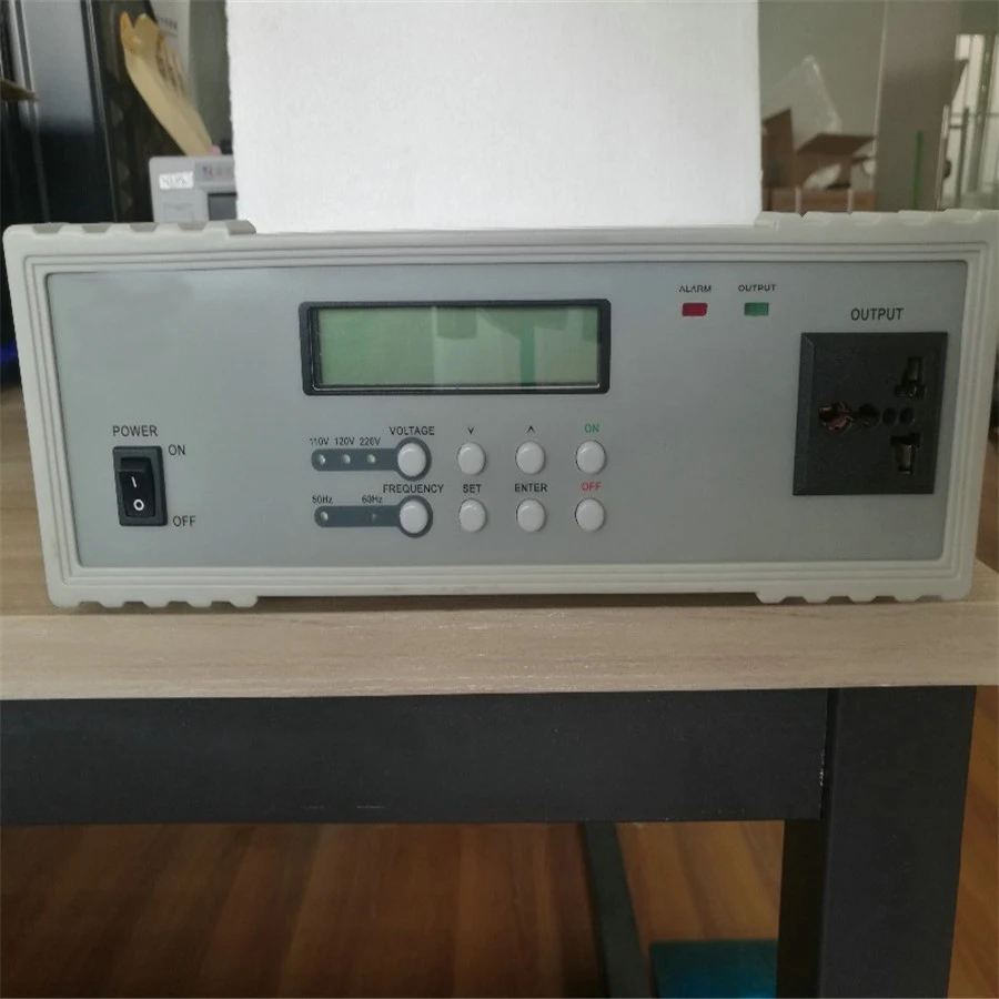 High Precision Digital AC Power High Voltage Inverter 500VA Variable Frequency 500W AC Power Source Supply Conversion PS61005A