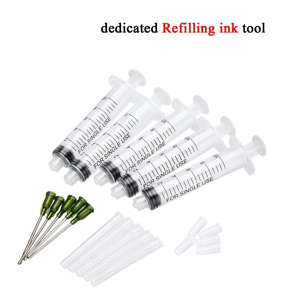 

Ink Syringe Ink Refill Tool Ink Cartridge Ink Needle For HP Canon Epson Brothers Lenovo Printer Cartridges