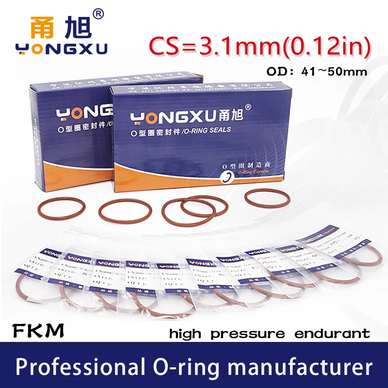 2Pcs/Lot Brown Fkm …