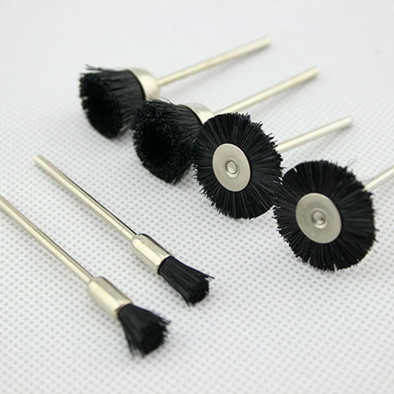 

30x nylon abrasive brush Wheel for dremel mini drill rotary tools woodworking buffing polishing grinding abrasive disc head set