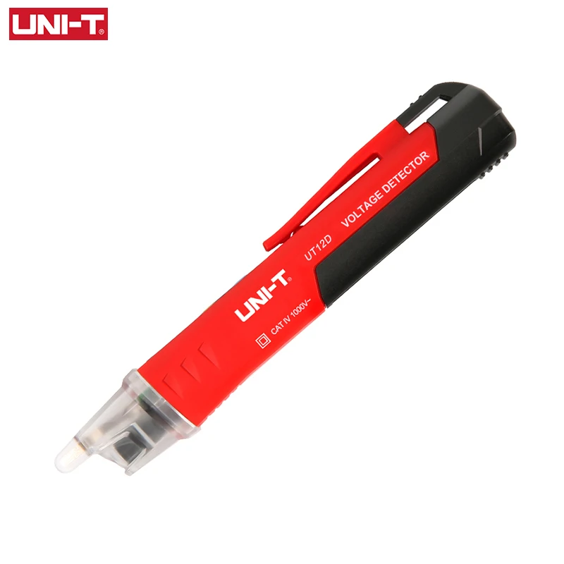 UNIT UT12D 24V-1000V Digital Voltmeter AC Voltage Detector Non Contact Tester Pen Alarm Voltage Meter Voltage Tester